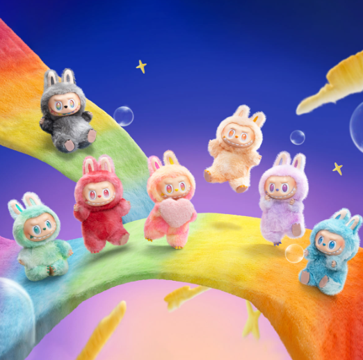 Pop Mart Labubu The Monsters Big Into Energy Series Love Vinyl Plush Pendant